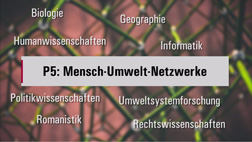 Video zur Profillinie 5: Mensch - Umwelt - Netzwerke. YouTube-Channel der Universität Osnabrück.