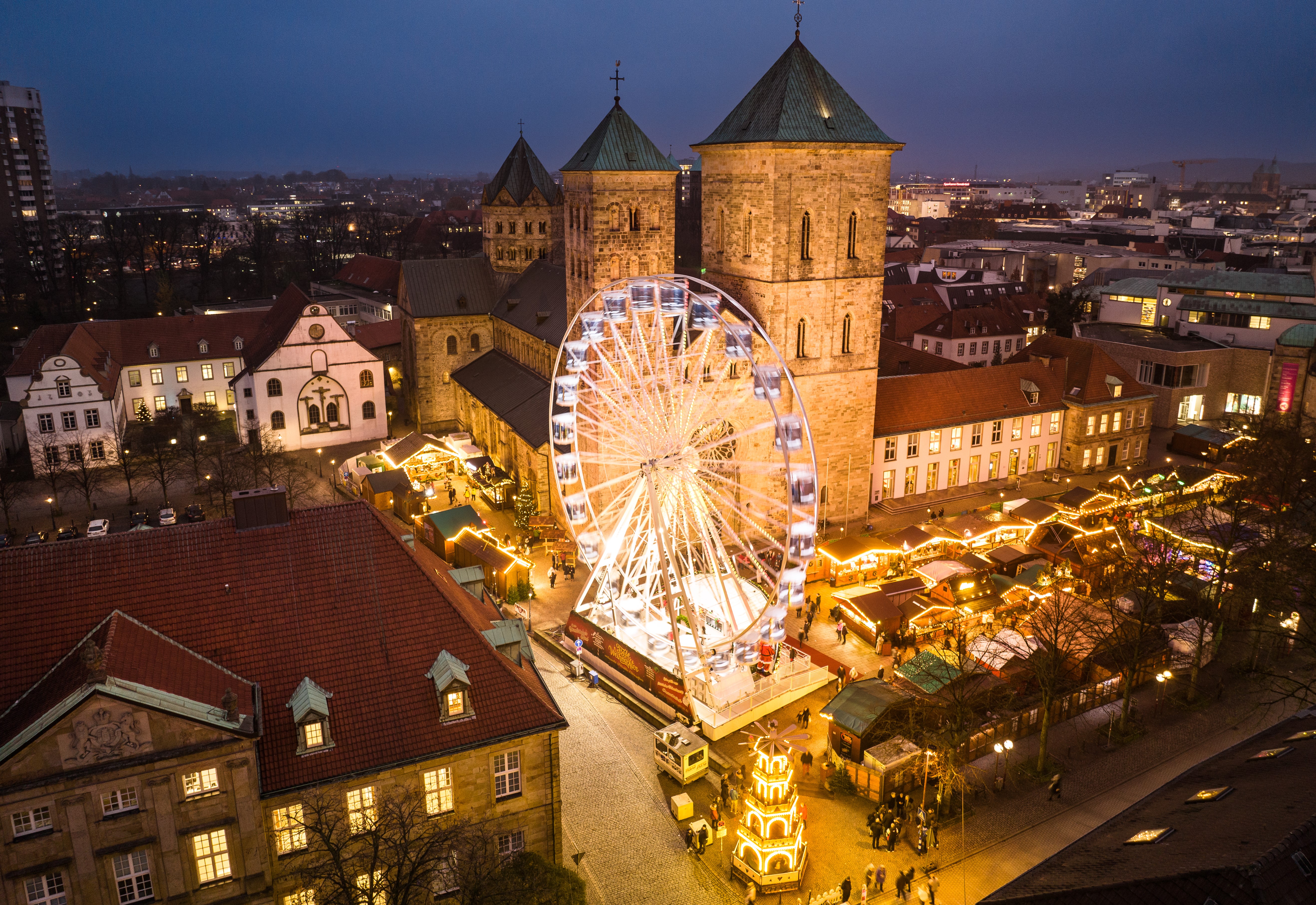 Osnabrück, Weihnachtsmarkt © Max Wiesenbach