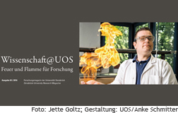 Titelseite Forschungsmagazin. Grafik: Universität Osnabrück